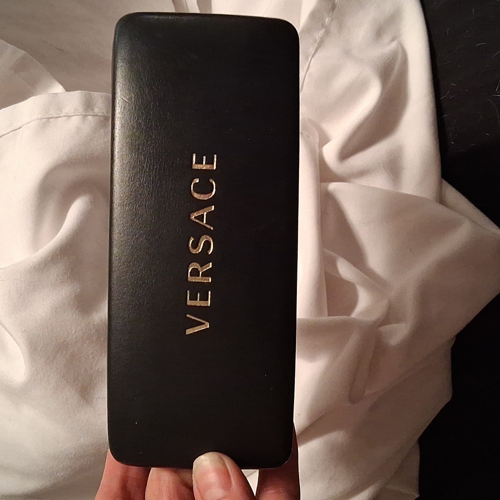 Versace glass case